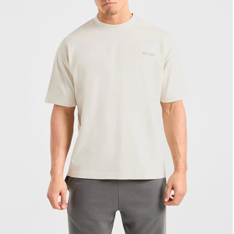 apparel maker loose fit plus size custom t-shirts for men high quality 100% cotton loose retro t-shirt